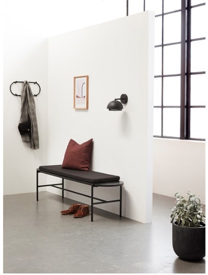 Penkkipöytä tyynyllä - Metalli