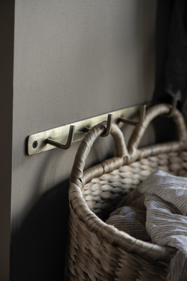 Koukkulista 'Antique brass' - Kulta