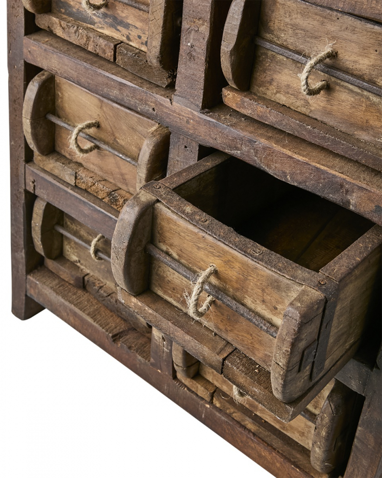 Kaappi 'Treasure' - Kierrätetty puu