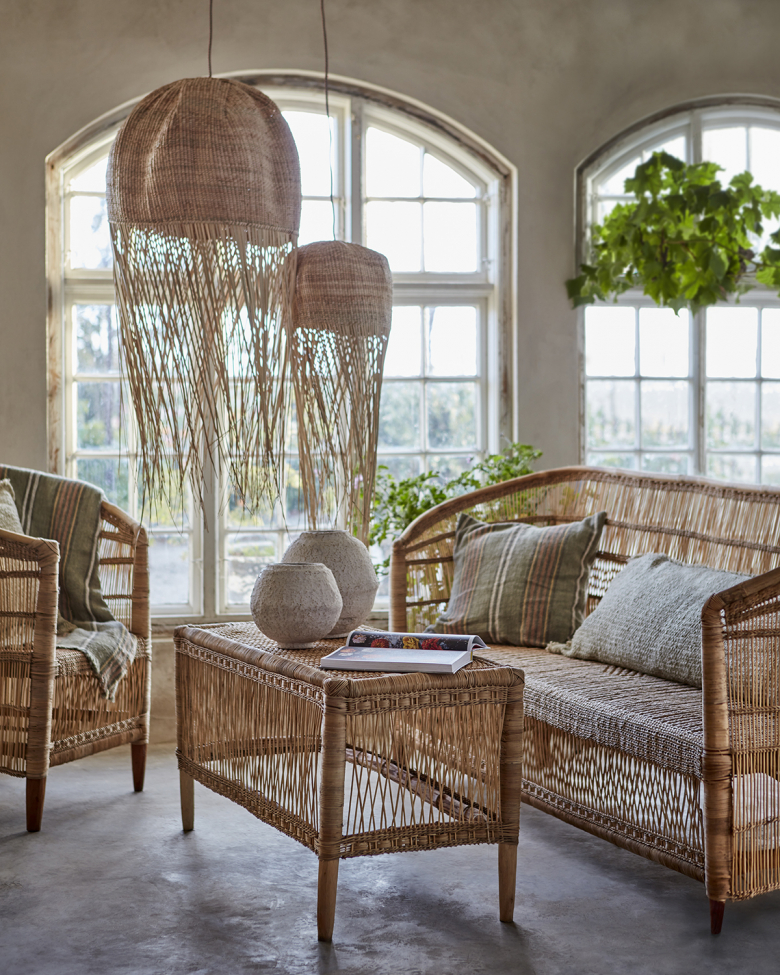 3-pakkaus Lamppukupu 'Nest' - Luonnonvärinen