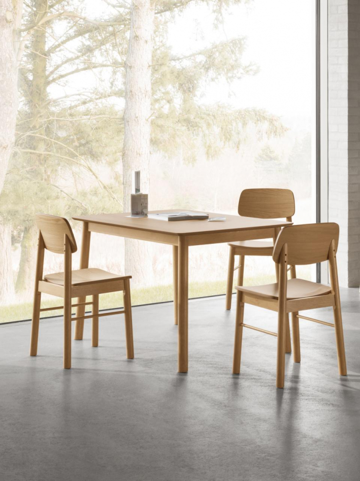 Tuoli 'Barlow' - Luonnonvärinen