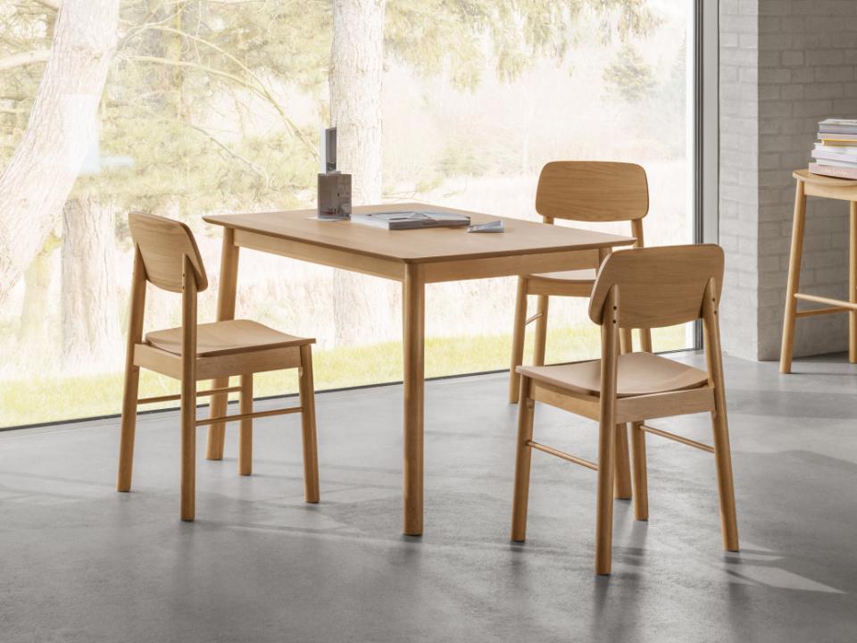 Tuoli 'Barlow' - Luonnonvärinen