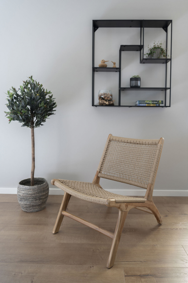 Lounge-tuoli 'Derby' - Luonnonvärinen