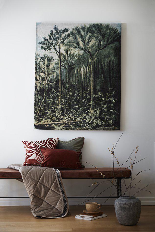 Seinätaulu 'Botanic' 100x127 - Vihreä