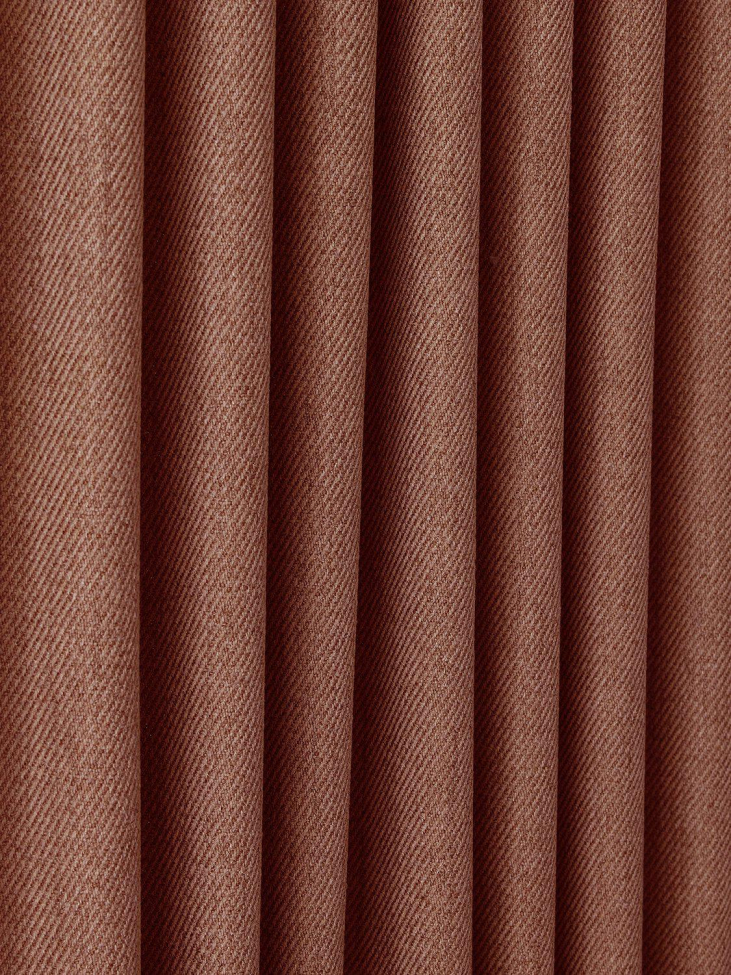 2-pack Verho 'Greenwich' 140x280 - Ruskea