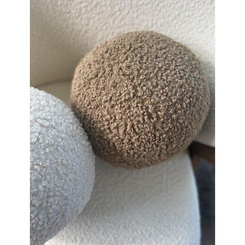 Koristetyyny 'Elsie' 25cm - Beige/Ruskea