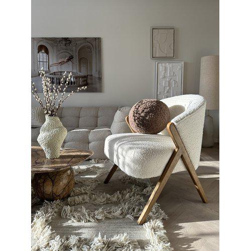 Koristepillow 'Elsie' 25cm - Ruskea