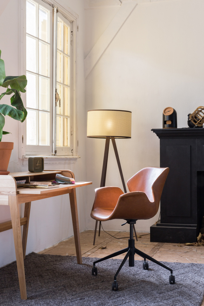 Toimistotuoli 'Nikki' - Ruskea