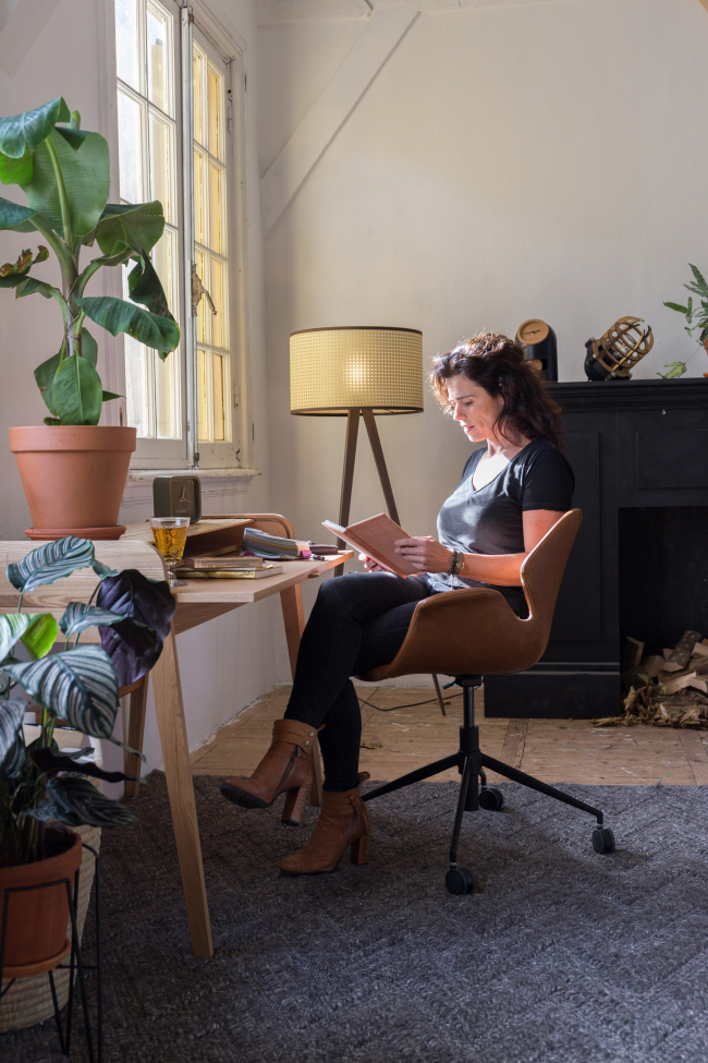 Toimistotuoli 'Nikki' - Ruskea