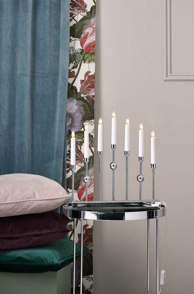 Kynttilänjalka 'Gustavo' - Hopea