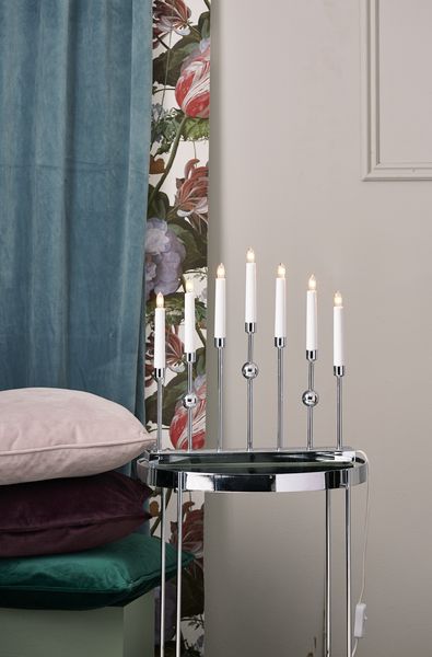 Kynttilänjalka 'Gustavo' - Hopea