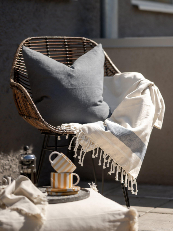 Peitto 'Tim' 125x150 - Sininen