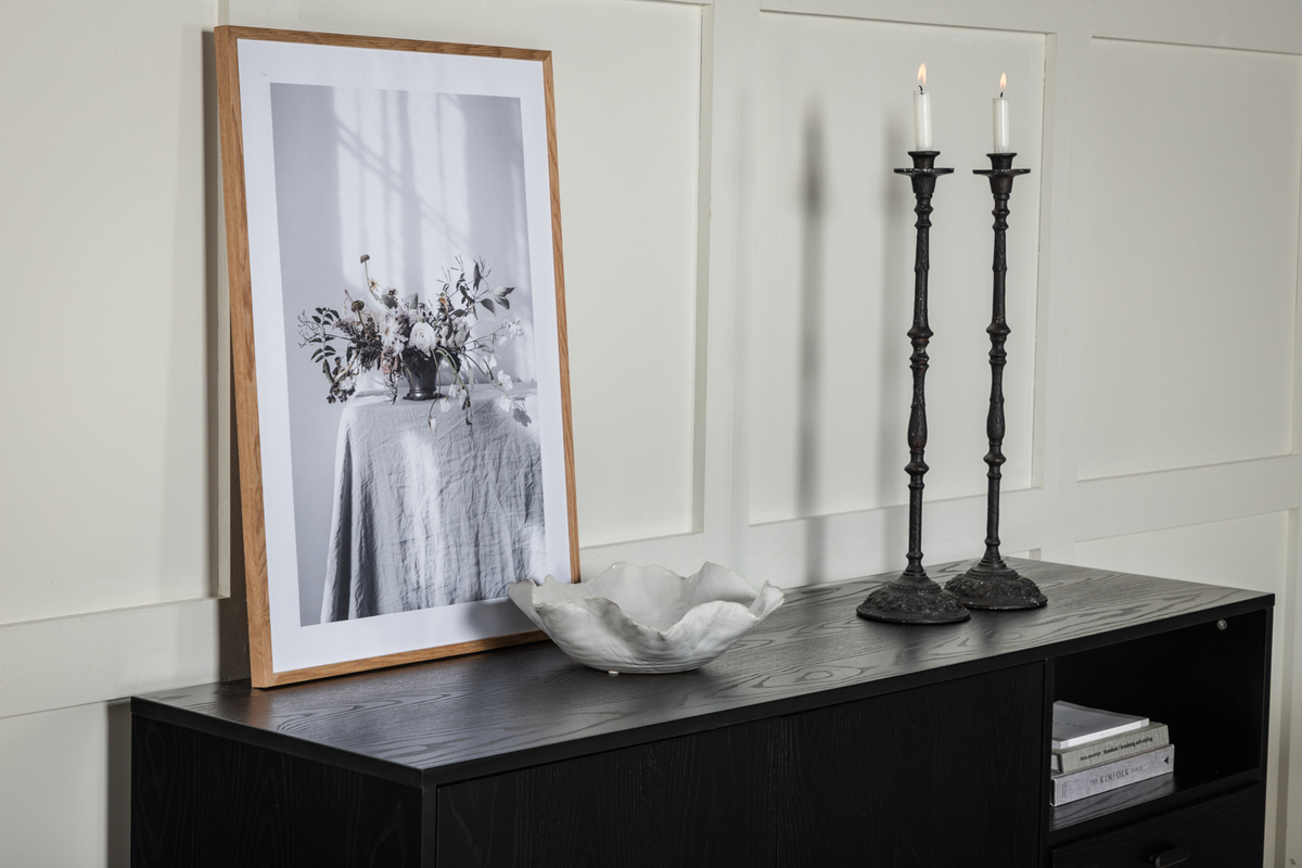 Lipasto 'Glomma' 160x80cm - Musta