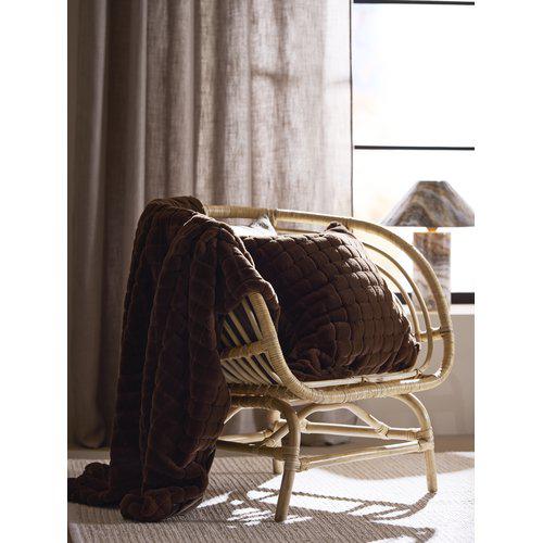 Peitto 'Luna' 120x150 - Ruskea