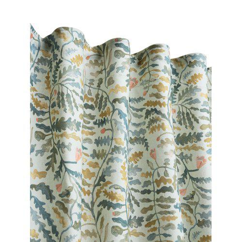 Verho 'Bertine' 2-pakkaus 135x280 - Vihreä