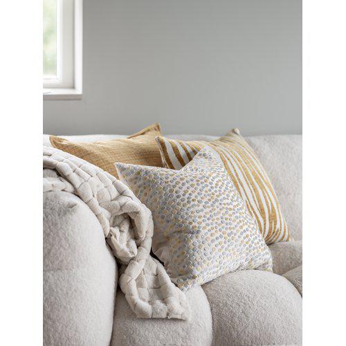 Tyynynpäällinen 'Pongo' 45x45 - Keltainen