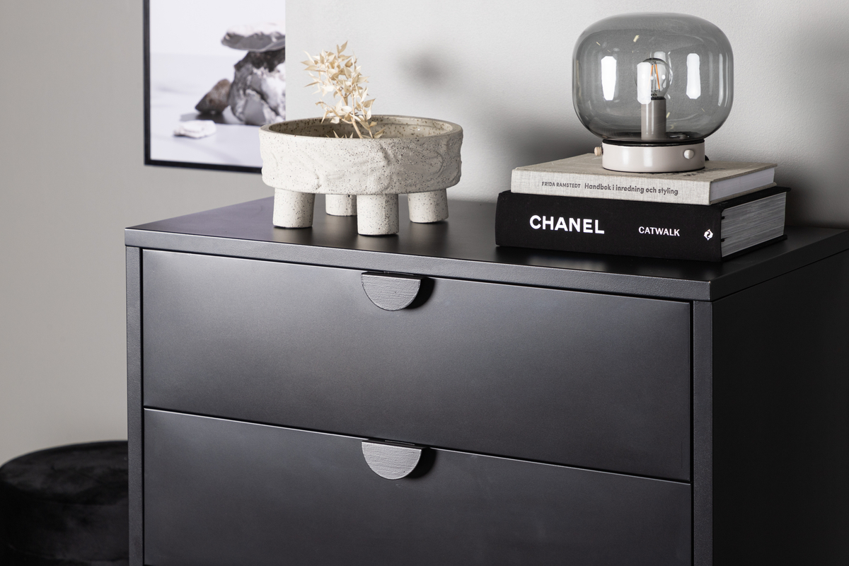 Lipasto 'Evenes' 78x117cm - Musta