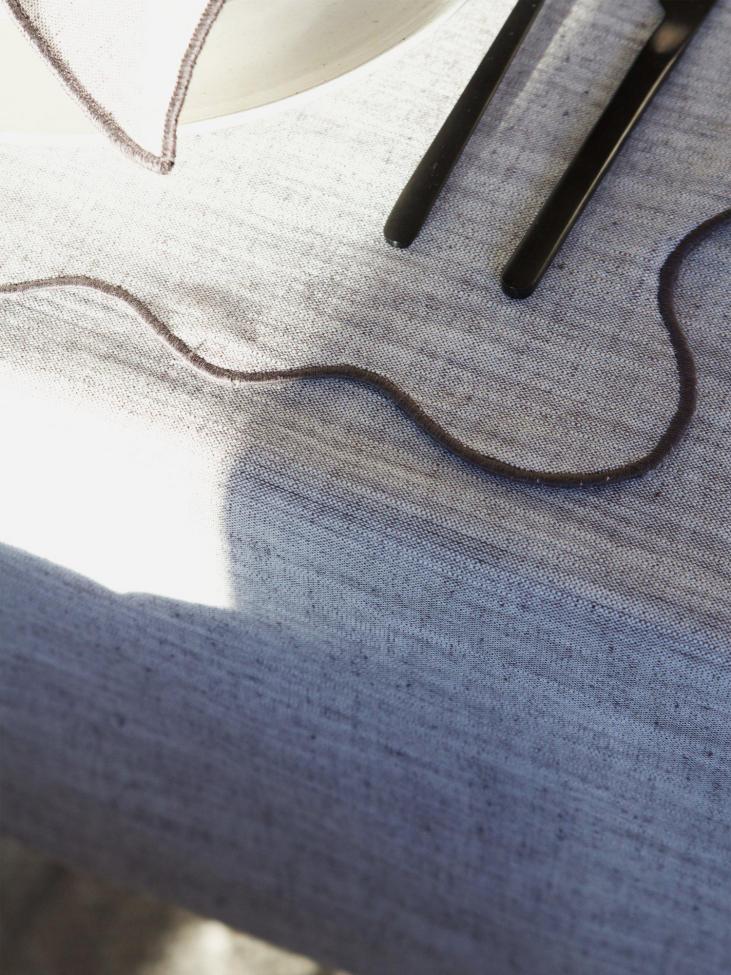 Liina 'Sabina' Pyöreä 200cm - Harmaa