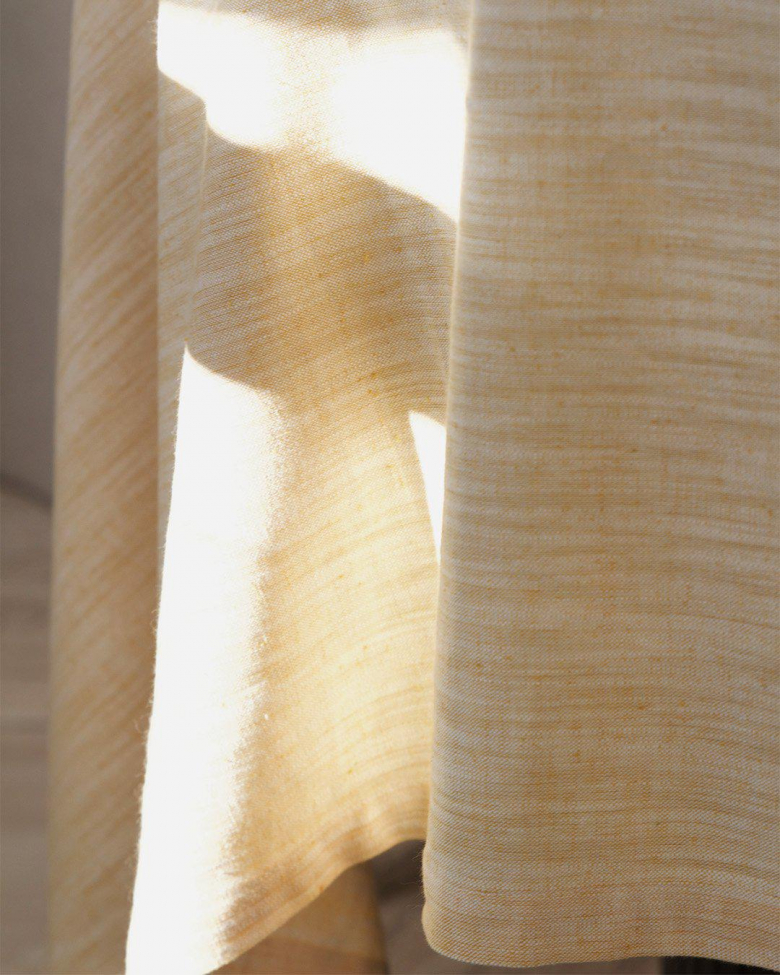 Liina 'Sabina' Pyöreä 200cm - Keltainen