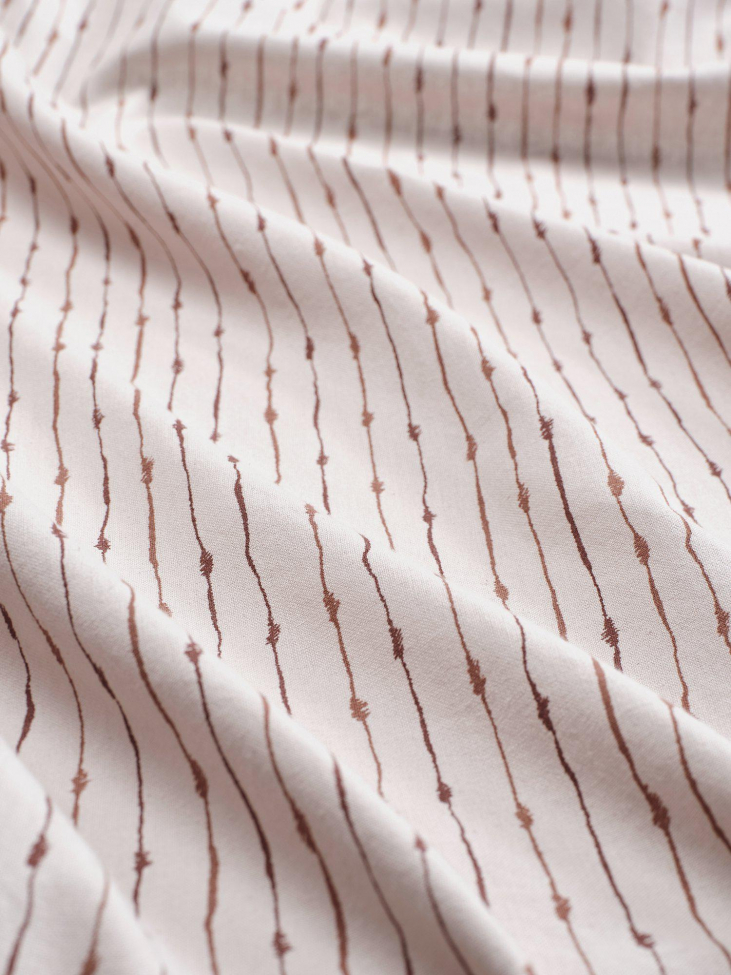 Pöytäliina 'Unni' 145x280 - Ruskea