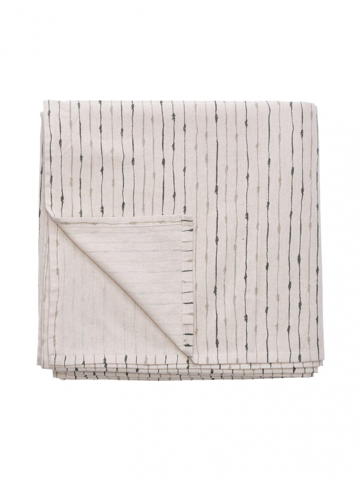 Pöytäliina 'Unni' 145x280 - Vihreä