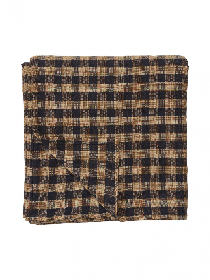 Pöytäliina 'Ava' 145x280 - Ruskea