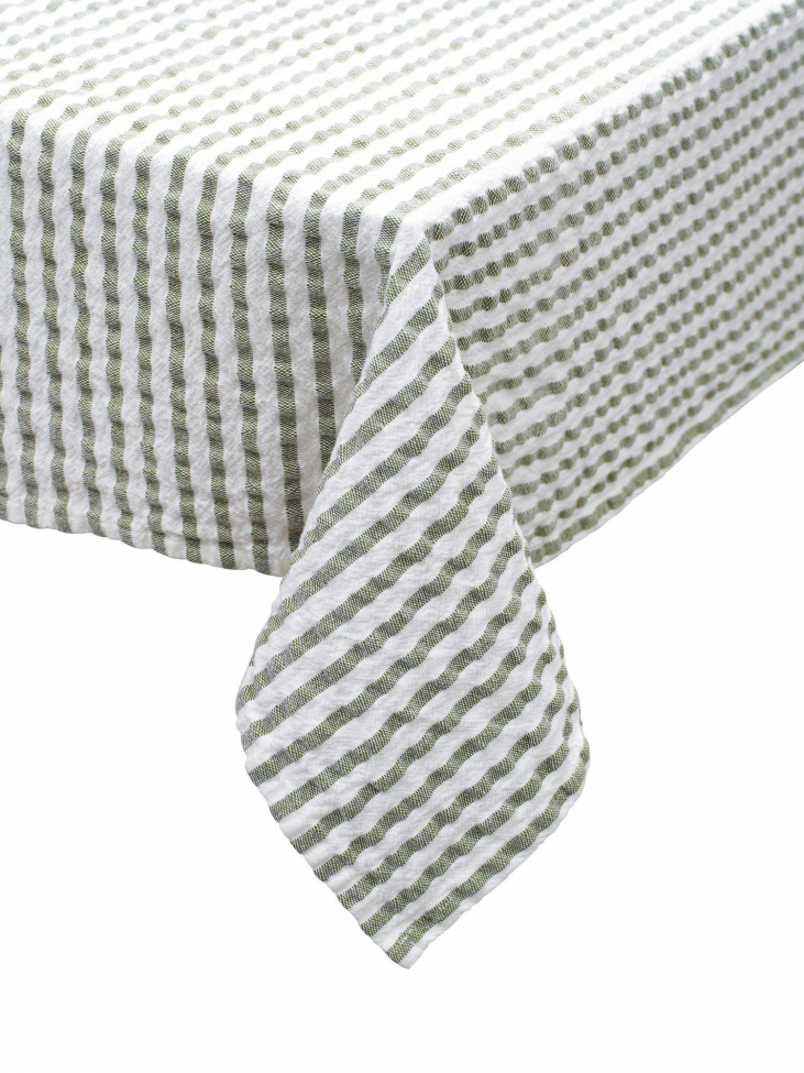 Pöytäliina 'Agata' 145x280cm - Vihreä