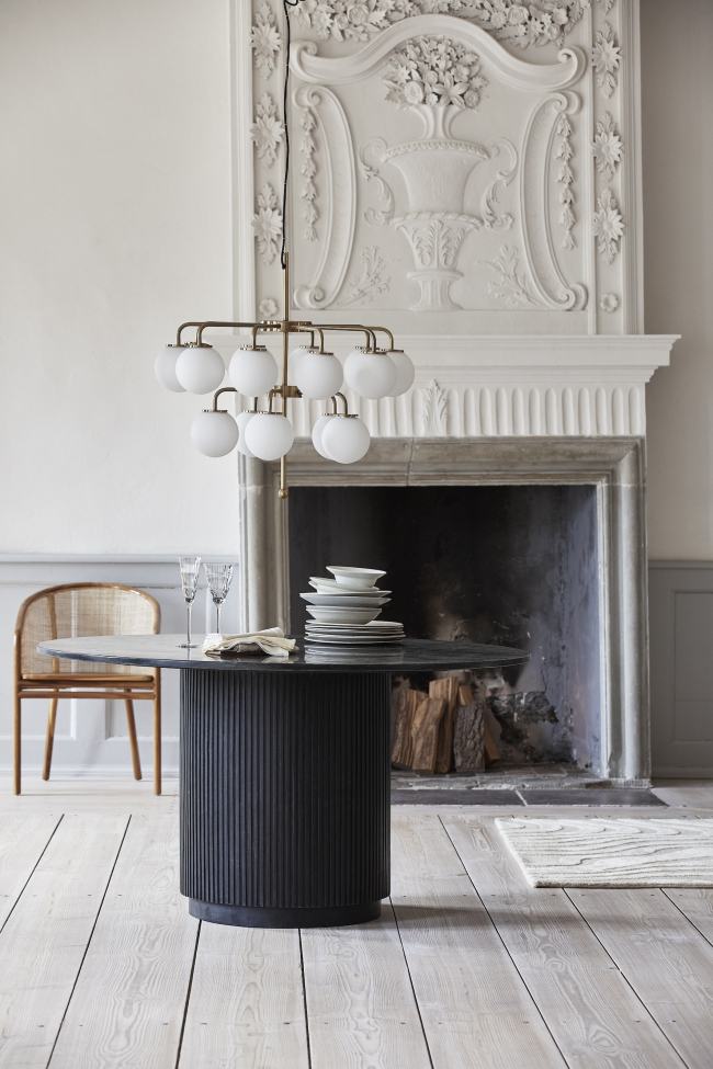 Kattovalaisin 'Paloma' - Valkoinen/Messing