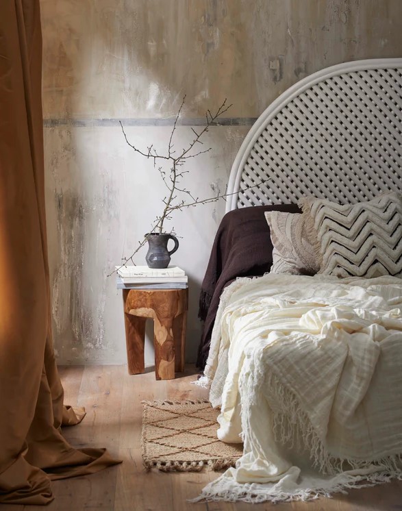 Palli 'Teak' - Puu/Luonnollinen