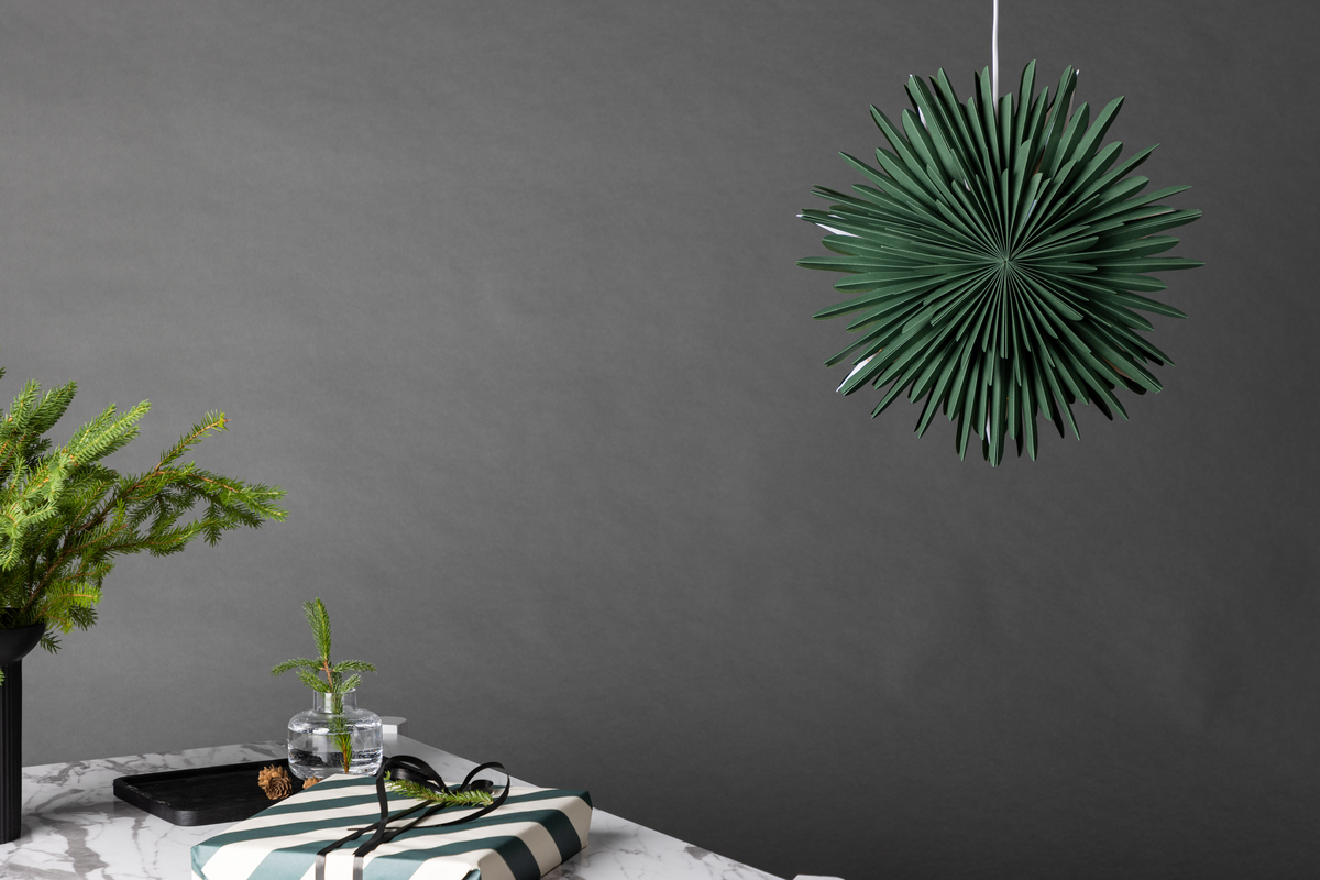 Adventtitähti 'Svedala' 46cm - Vihreä