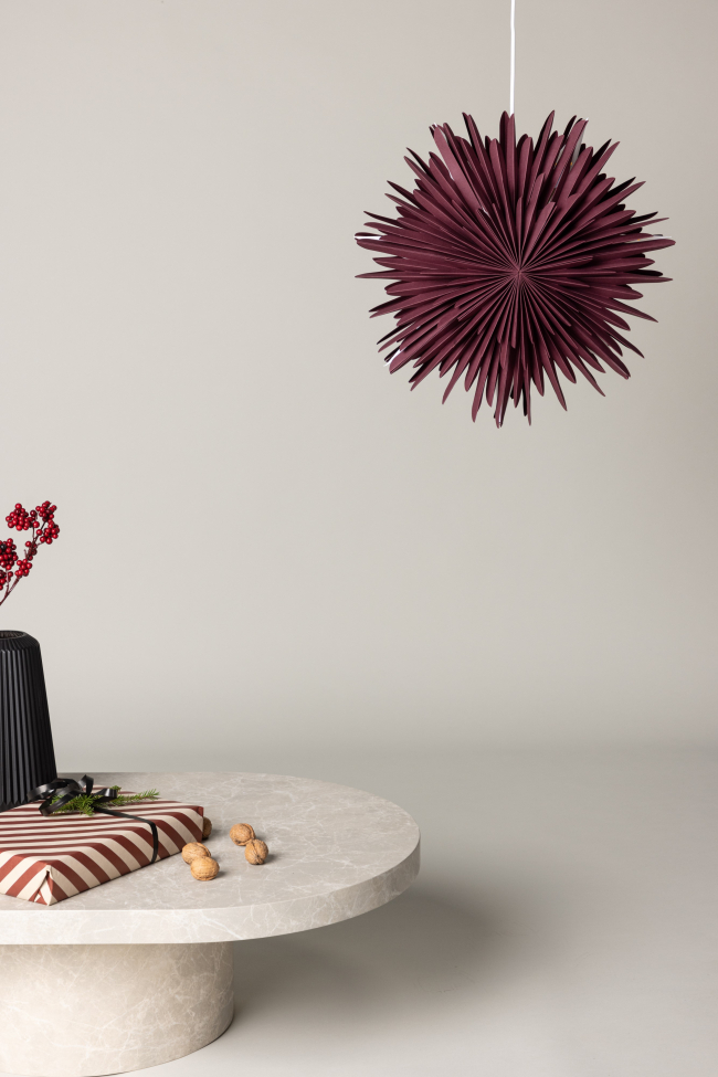 Joulutähti 'Ture' - Tumma punainen