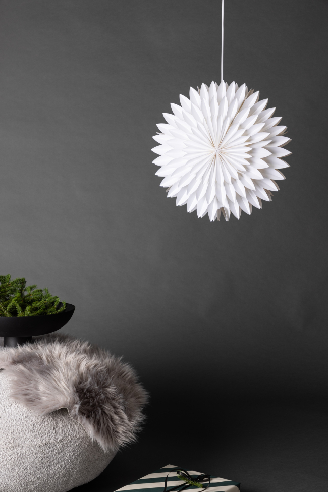 Joulutähti 'Örnsköldsvik' - Valkoinen