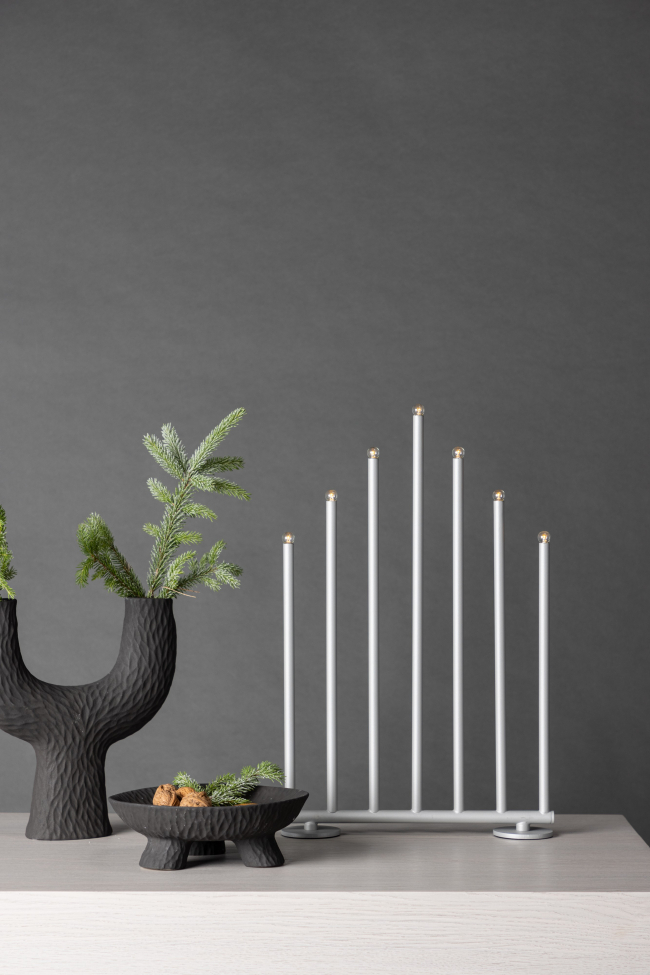 Adventtikynttelikkö 'Åkinge' - Hopea