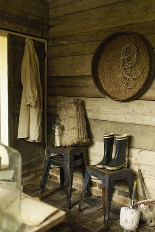 Jakkara 'Marseille' 70cm - Vintage valkoinen