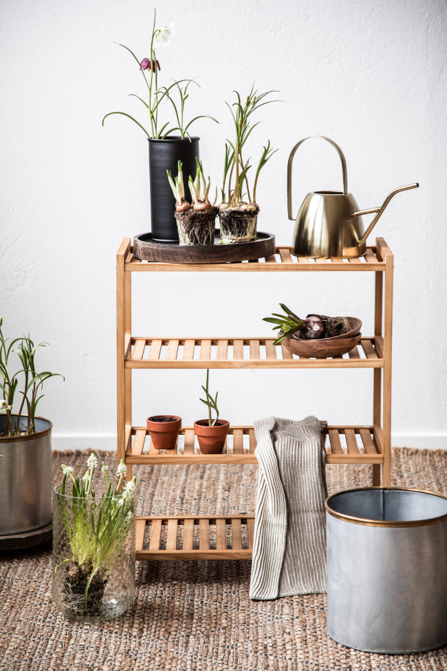 Kenkähylly 'Lone' 4 - Luonnollinen