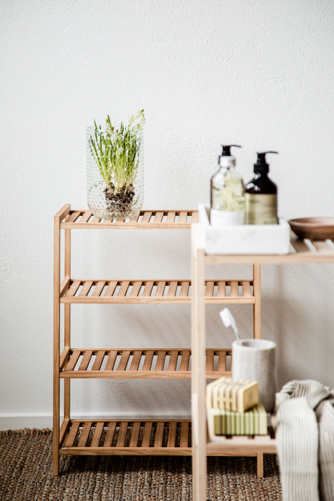 Kenkähylly 'Lone' 4 - Luonnollinen