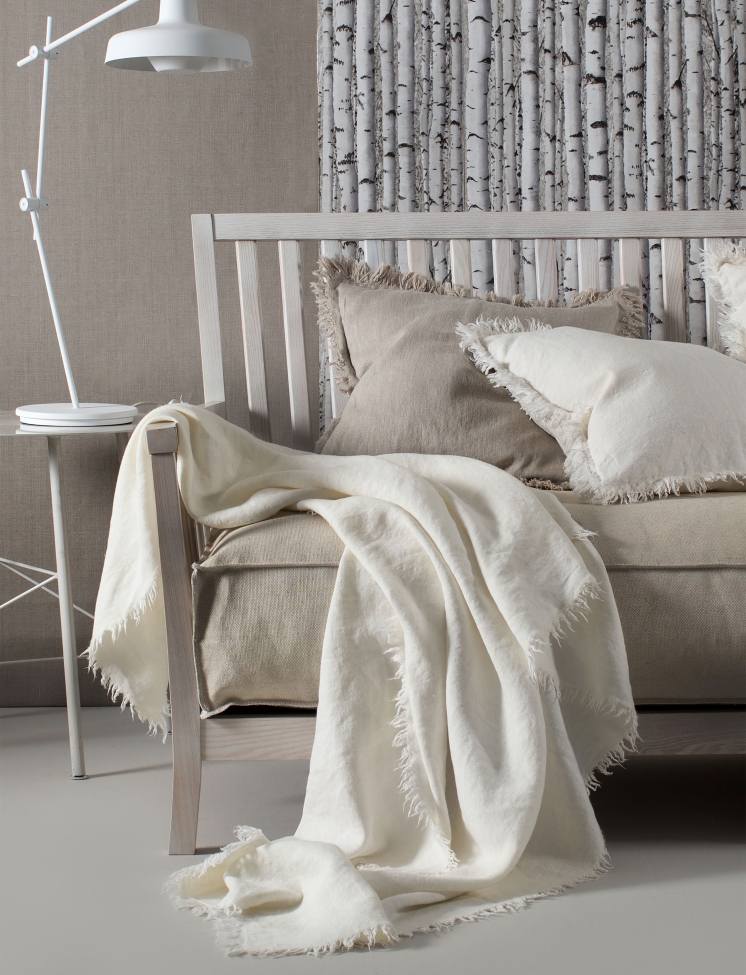 Peitto 'Merlin' 130x170 - Valkoinen