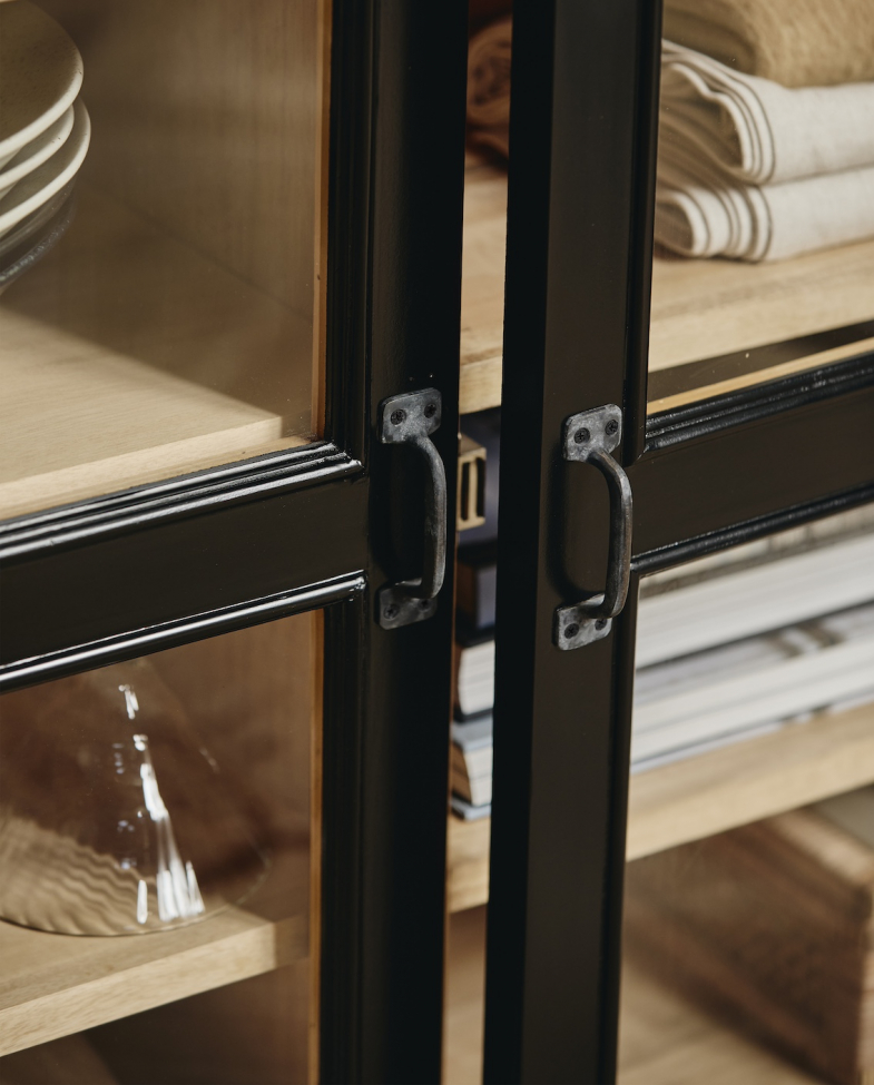 Lipasto 'Viva' - Musta/Luonnonväri