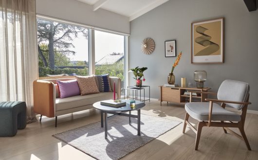 Lounge-tuoli 'Haze' - Harmaa