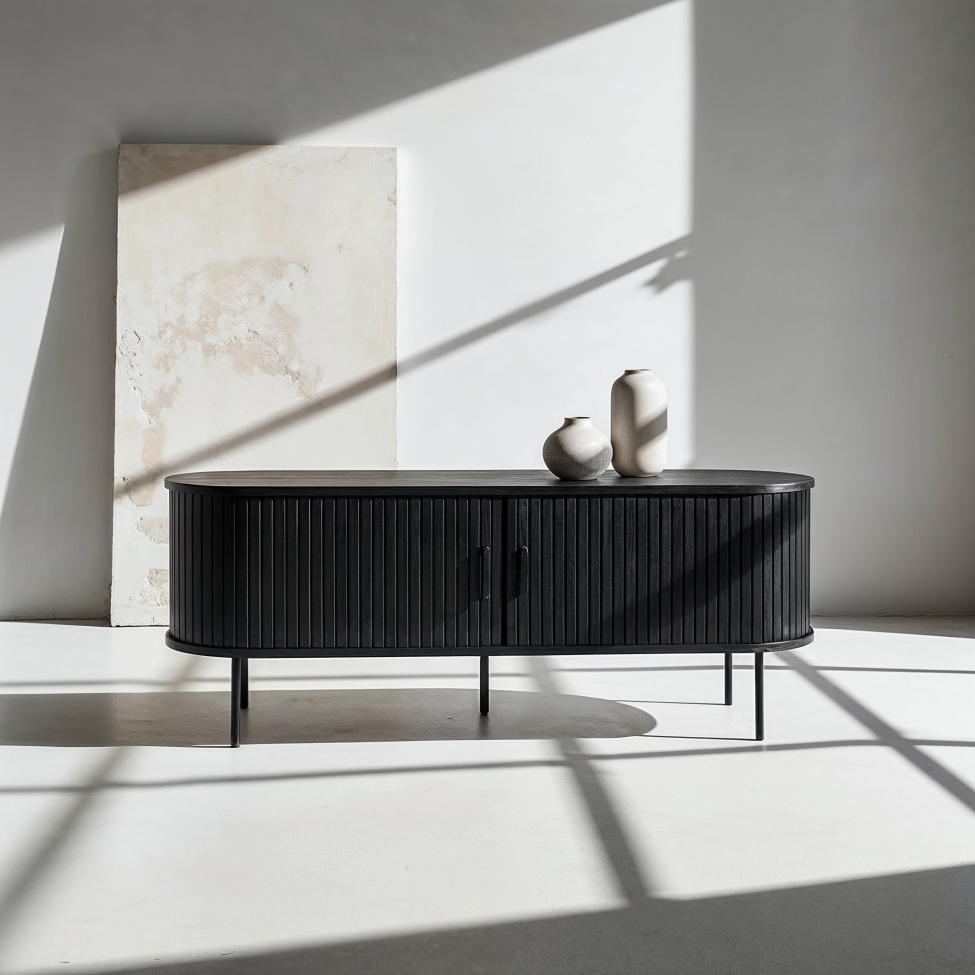 Tv-taso 'Holmvik' - Musta