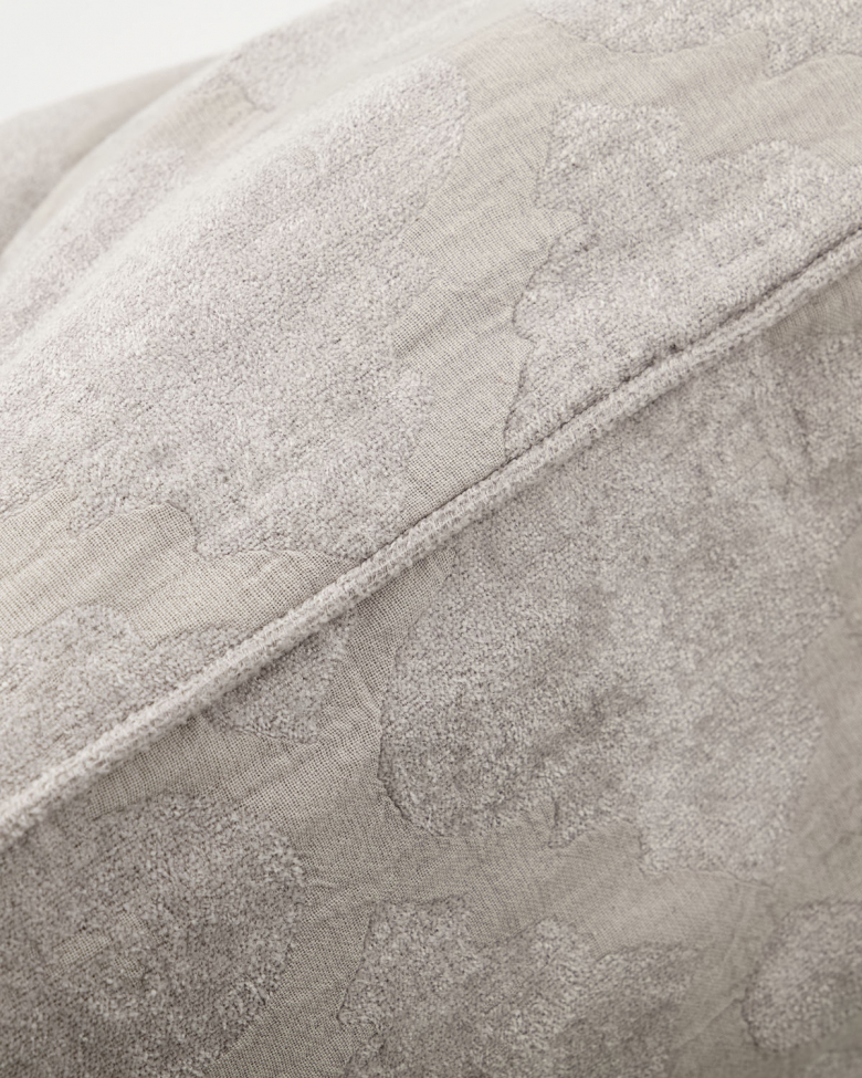 Tyynynpäällinen 'Wail' 50x50cm - Vaaleanharmaa