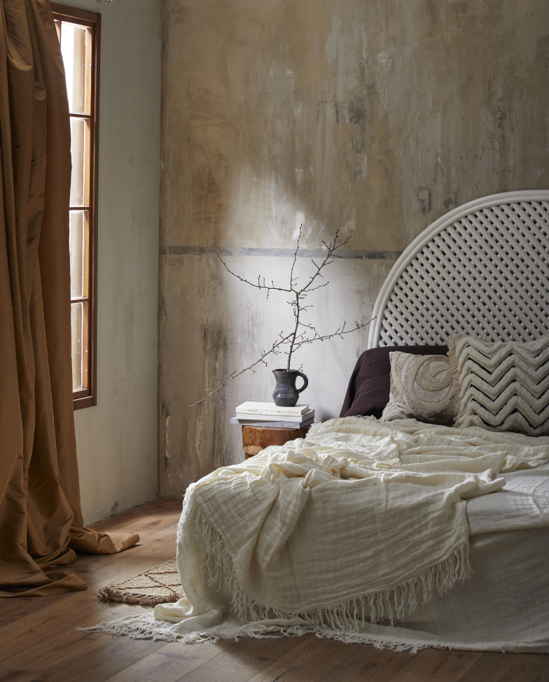 Sängynpääty 'Phai' - Valkoinen