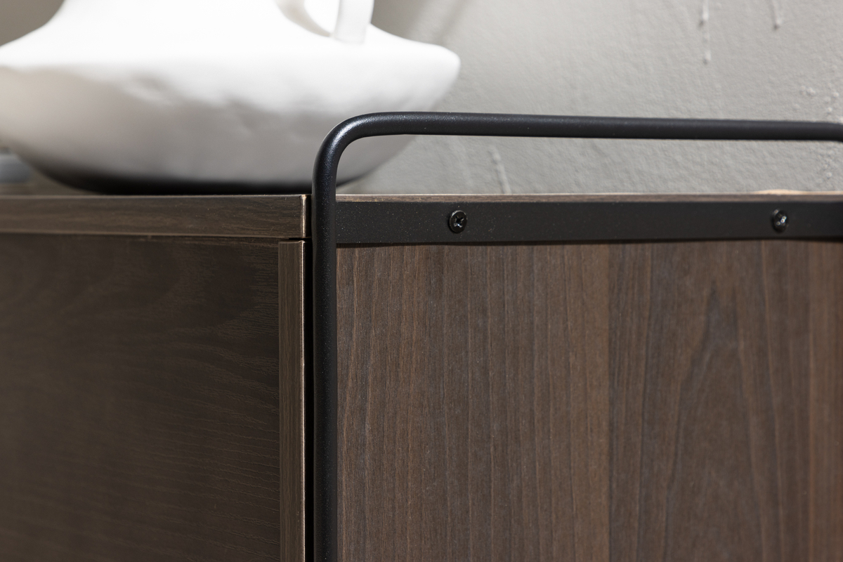 Skåp 'Bilbao' - Ruskea