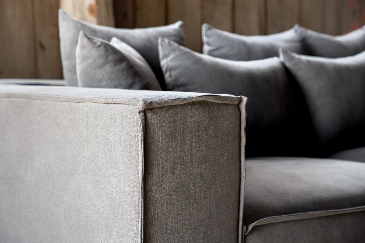 Divaani 'Gällivare' 3-istuttava - Harmaa