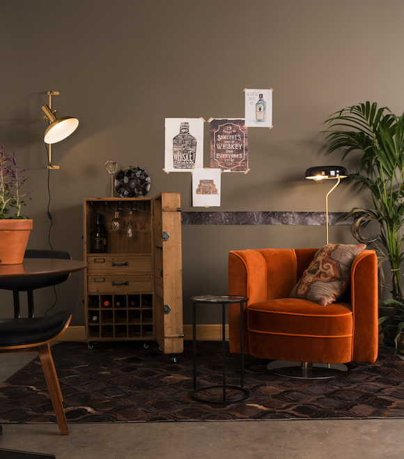 Vintage Kaappi 'Lico' - Luonnonvärinen