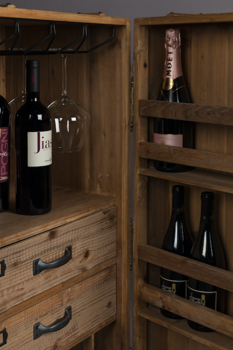 Vintage Kaappi 'Lico' - Luonnonvärinen