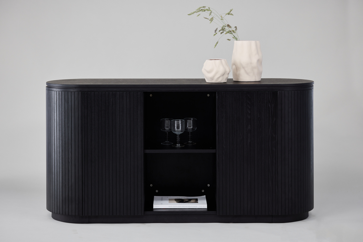 Kaappi 'Fredrikstad' - Musta