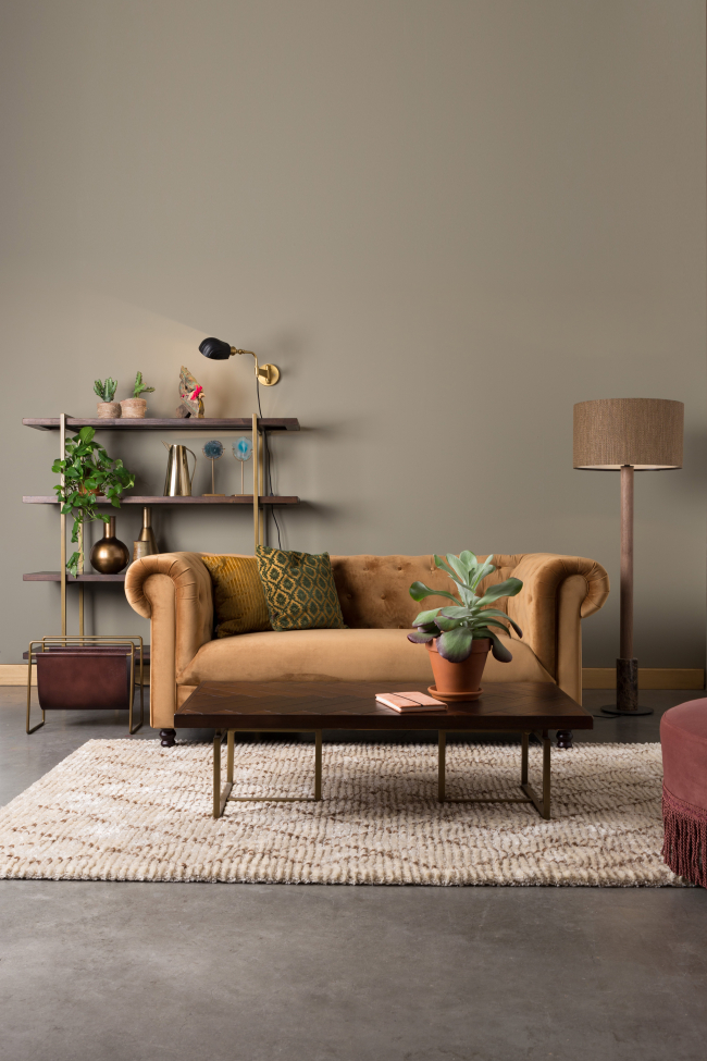 Kirjahylly 'Class' - Ruskea