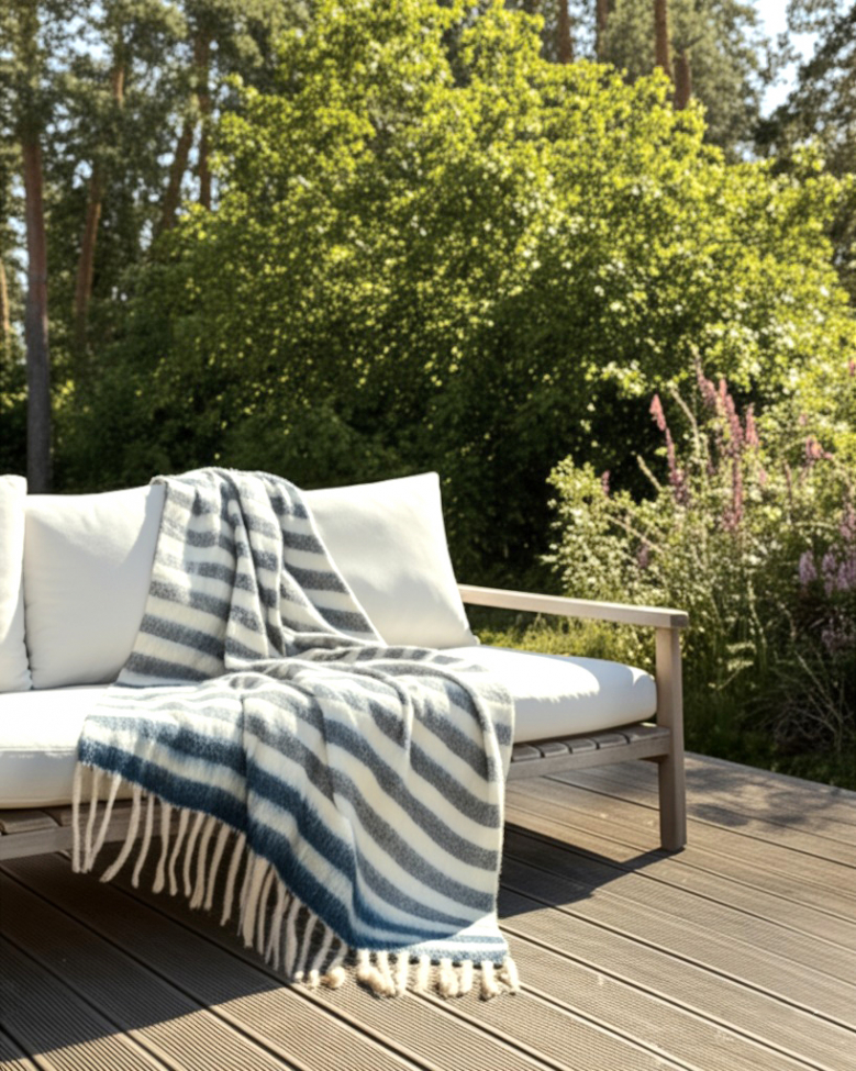 Huopa 'Monica' 130x170cm - Sininen