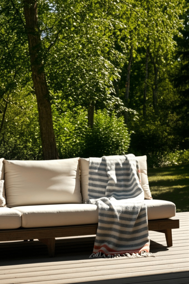 Huopa 'Monica' 130x170cm - Vaaleanpunainen